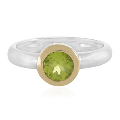 Anello in argento con Peridoto