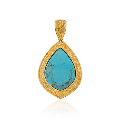 Ciondolo in argento con Turchese (dagen)
