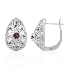 Orecchini in argento con Rodolite (Annette classic)