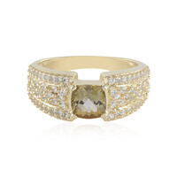 Anello in oro con Tanzanite Gialla (non riscaldata) (Adela Gold)