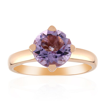 Anello in argento con Ametista Rose de France