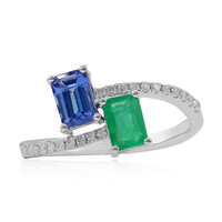 Anello in oro con Tanzanite AAA (CIRARI)