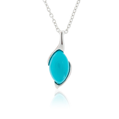 Collana in argento con Turchese Sleeping Beauty