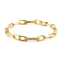 Bracciale in argento con Diamante I3 (I)