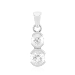 Ciondolo in argento con Quarzo Herkimer (Pallanova)