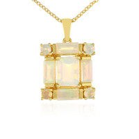 Collana in argento con Opale di Welo