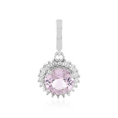Ciondolo in argento con Kunzite