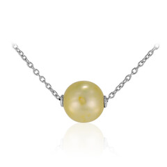 Collana in argento con Perla di Acqua Dolce (TPC)