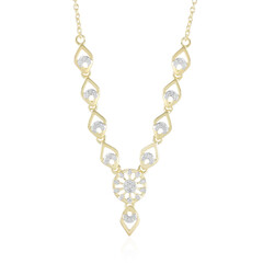 Collana in argento con Diamante I2 (I)