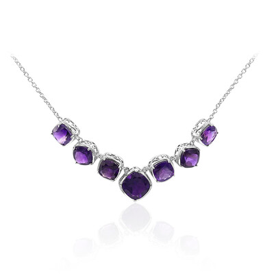 Collana in argento con Ametista del Marocco