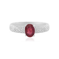 Anello in argento con Rubino Bemainty