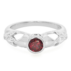 Anello in argento con Rodolite Brasiliana