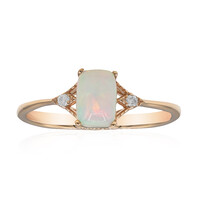 Anello in oro con Opale di Welo AAA