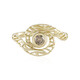 Anello in oro con Diamante Champagne I2 (Ornaments by de Melo)