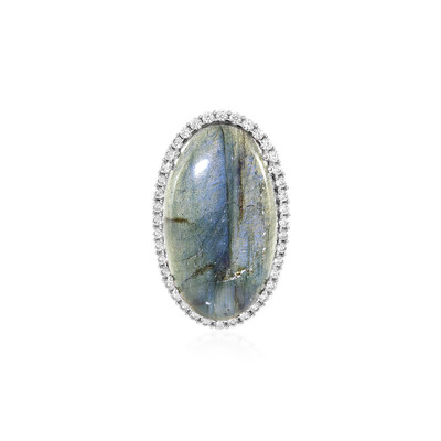 Ciondolo in argento con Labradorite (MONOSONO COLLECTION)