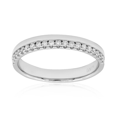 Anello in platino con Diamante SI2 (G)