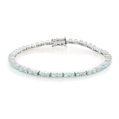 Bracciale in argento con Apatite Blu