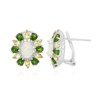 Orecchini in argento con Opale di Welo