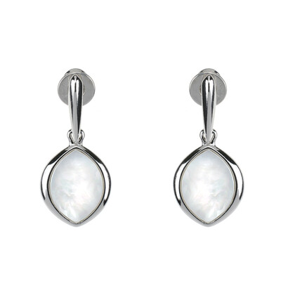 Orecchini in argento con Madreperla (dagen)