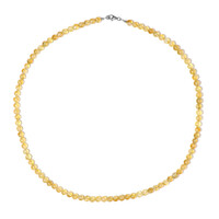 Collana in argento con Citrino