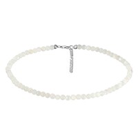 Collana in argento con Pietra di Luna Bianca