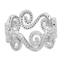Anello in argento con Zircone