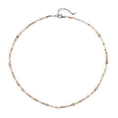 Collana in argento con Pietra di Luna Kangeyam