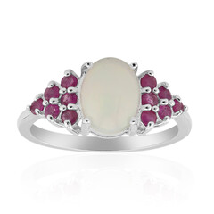 Anello in argento con Opale di Welo