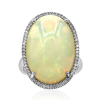 Anello in oro con Opale di Welo AAA (CIRARI)