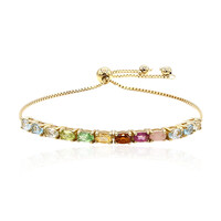 Bracciale in argento con Topazio Blu Cielo