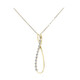 Collana in oro con Diamante I1 (H) (CIRARI)