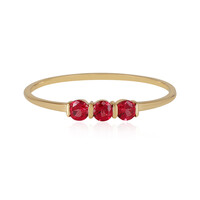 Anello in oro con Spinello Rosso