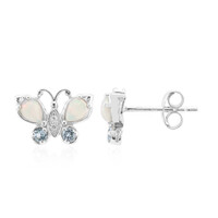 Orecchini in argento con Opale di Welo