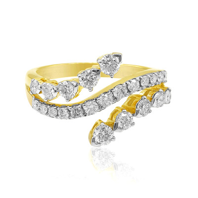 Anello in oro con Diamante SI1 (G) (Annette)