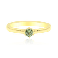 Anello in oro con Demantoide del Madagascar (John Ferry)