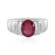 Anello in argento con Rubino del Madagascar