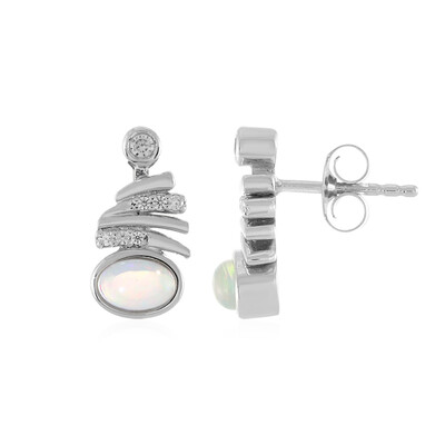 Orecchini in argento con Opale di Welo (MONOSONO COLLECTION)