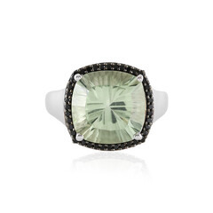 Anello in argento con Ametista Verde