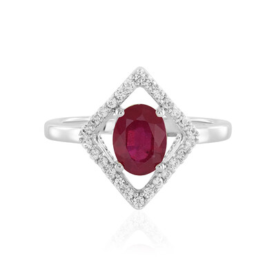 Anello in argento con Rubino Bemainty