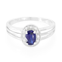 Anello in argento con Cianite