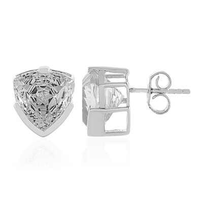 Orecchini in argento con Topazio Bianco Reale (PHANTASIA)