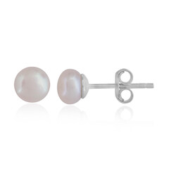 Orecchini in argento con Perla di Acqua Dolce