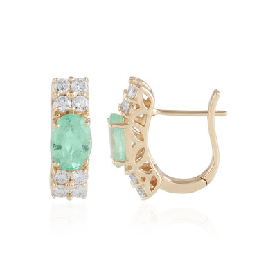 Orecchini in oro con Smeraldo Russo (AMAYANI)