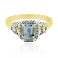 Anello in oro con Acquamarina Medina