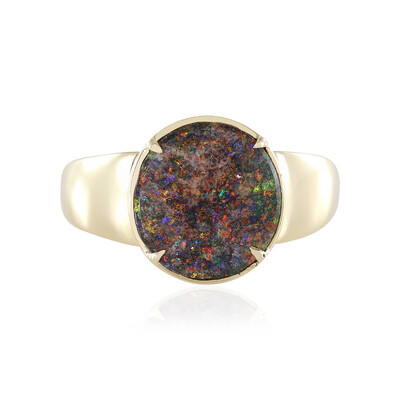 Anello in oro con Opale Matrice Andamooka (AMAYANI)