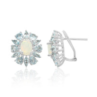 Orecchini in argento con Opale di Welo