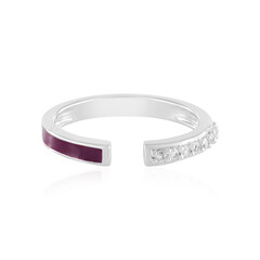 Anello in argento con Zircone