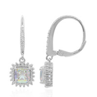 Orecchini in argento con Topazio Moonlight