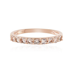 Anello in argento con Morganite
