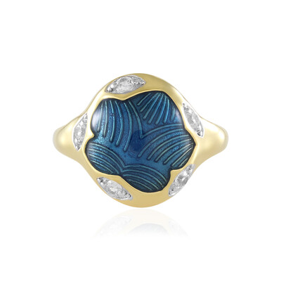 Anello in argento con Zircone (Adela Silber)